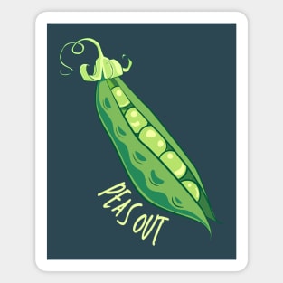 Peas Out Magnet